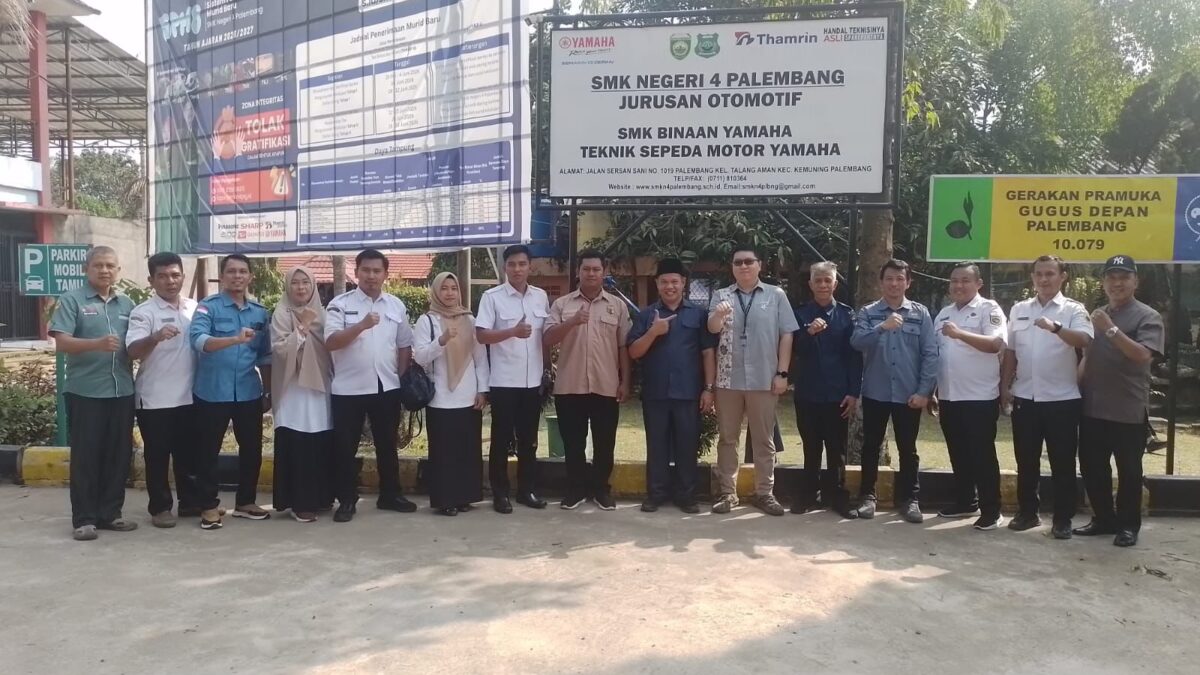 SMK Incoming bersama yamaha dan Skanepal Fest dan Hut SMK Negeri 4 Palembang