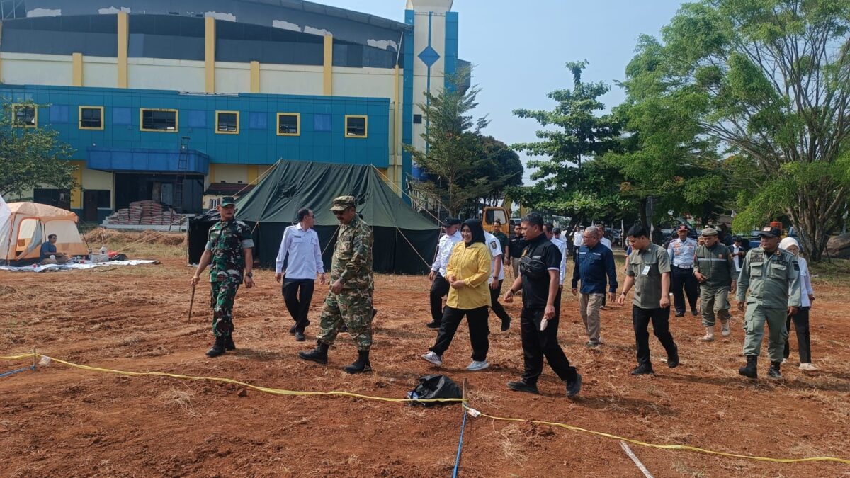 Bupati Sukabumi Tinjau Kesiapan Camp Religi VIII Mubarakah Pemuda Masjid Dunia di Cikembar