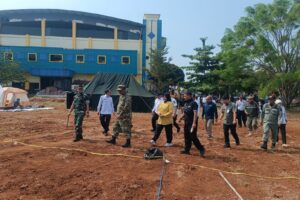 Bupati Sukabumi Tinjau Kesiapan Camp Religi VIII Mubarakah Pemuda Masjid Dunia di Cikembar