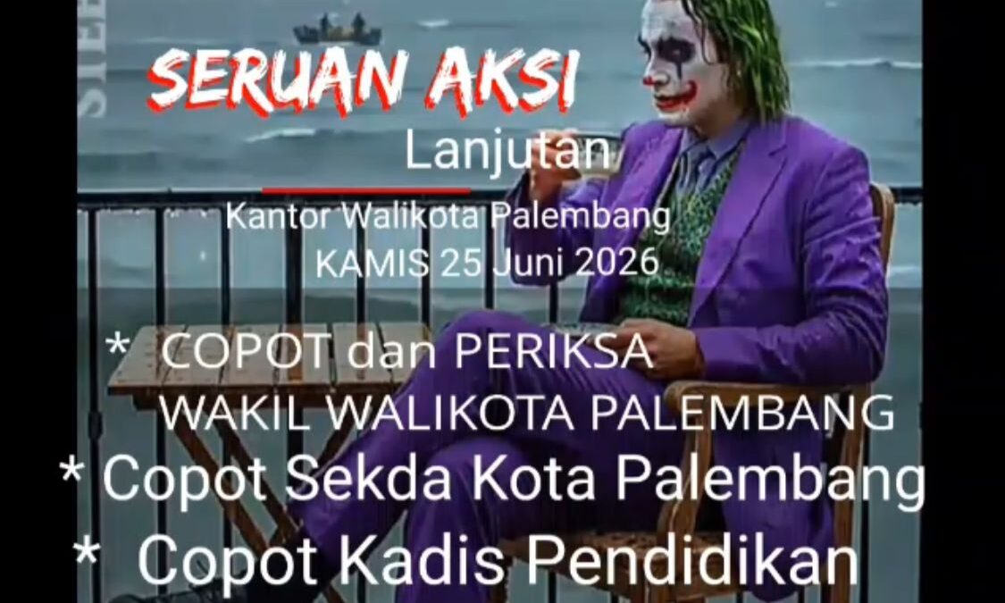 Koalisi Aktivis Revolusioner Desak Pemeriksaan dan Pencopotan Sejumlah Pejabat Pemkot Palembang