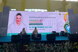 Wakil Komisi XIII DPR RI Dewi Asmara Motivasi Peserta Camp Religi VIII Mubarokah Pemuda Masjid Dunia Raih Masa Depan Gemilang