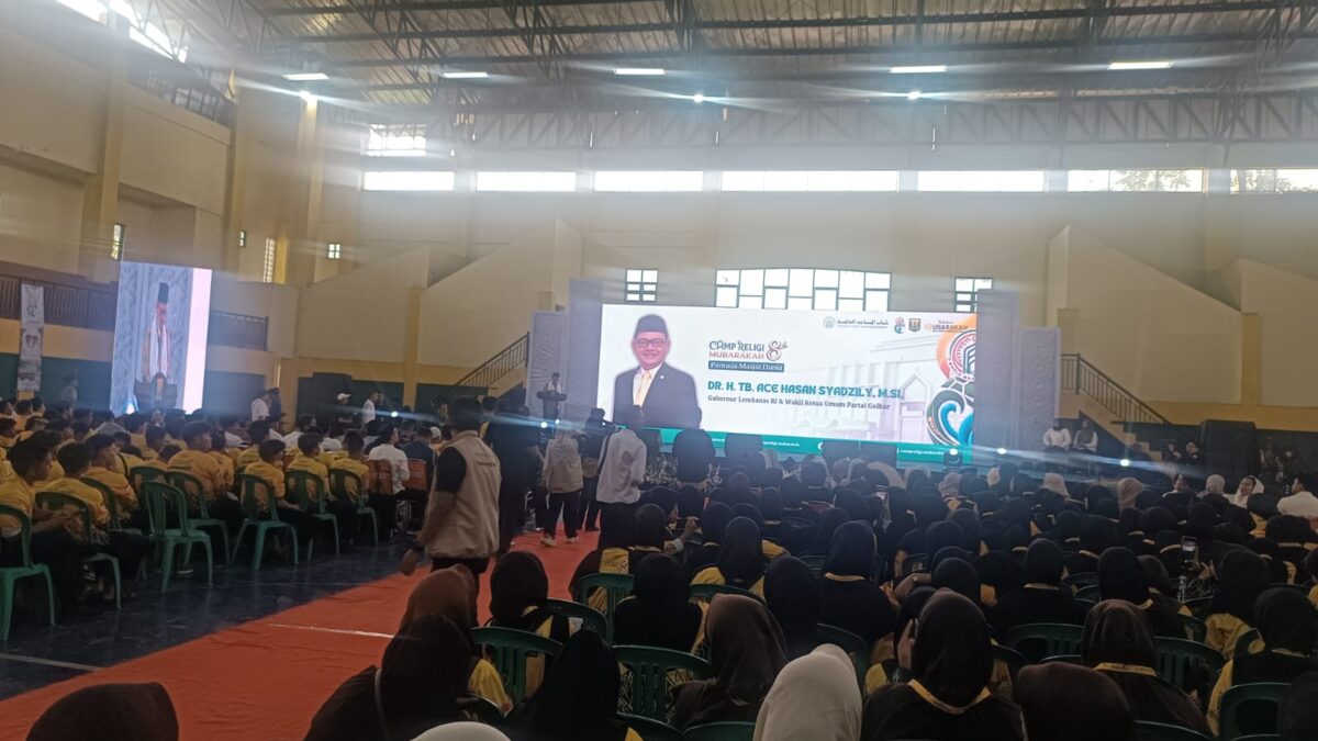 Gubernur Lemhanas RI Resmi Buka Camp Religi VIII Mubarokah Pemuda Masjid Dunia di Sukabumi
