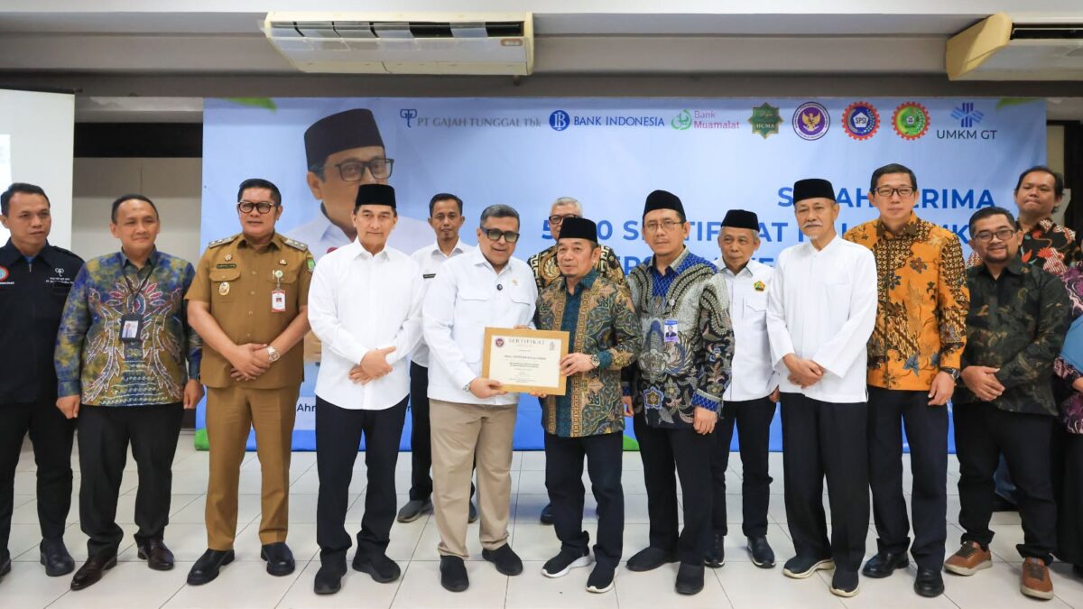 Wagub Banten: Sertifikat Halal Beri Kepastian bagi Konsumen dan Tingkatkan Daya Saing UMKM