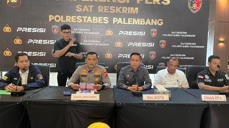 Ratu Dewa Apresiasi Pengungkapan Dua Kasus Besar di Palembang: Pelaku Rudapaksa Anak dan Vandalisme Berhasil Diamankan