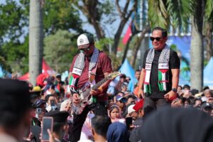 Ribuan Warga Padati Aksi Bela Palestina Jilid VI, Ratu Dewa: Ini Soal Kemanusiaan