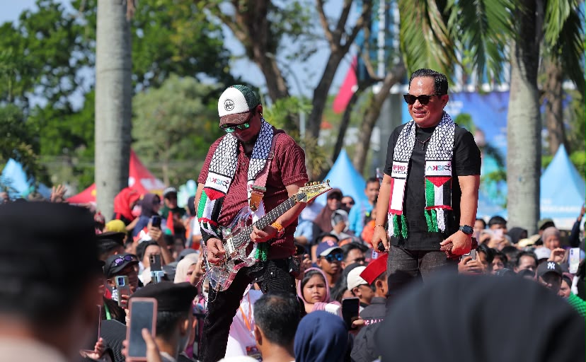 Ribuan Warga Padati Aksi Bela Palestina Jilid VI, Ratu Dewa: Ini Soal Kemanusiaan