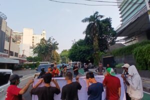Aksi Jilid IV di DPP NasDem, Massa Sampaikan Tuntutan Terkait PIP