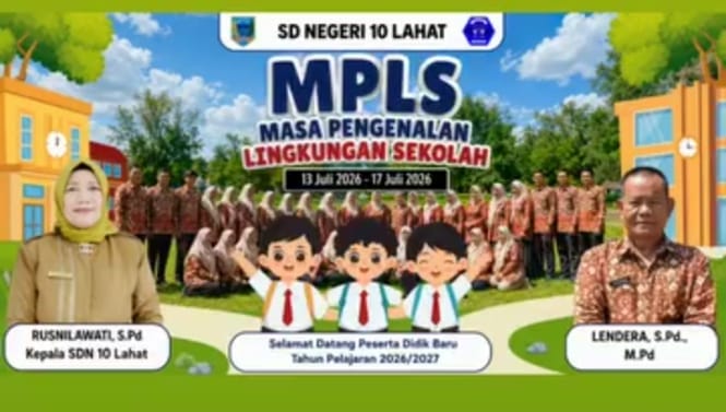SD Negeri 10 Lahat Gelar MPLS, Sambut Siswa Baru Tahun Ajaran 2026/2027
