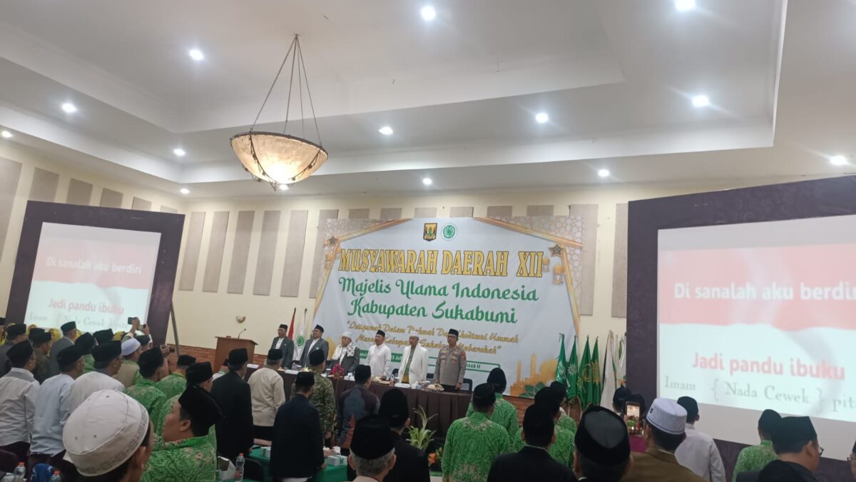 MUSDA XII MUI Kabupaten Sukabumi Resmi Dibuka, Pilih Pengurus Baru