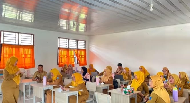 SD Negeri 3 Lahat Tuntaskan Survei Lingkungan Belajar, Capaian 100 Persen