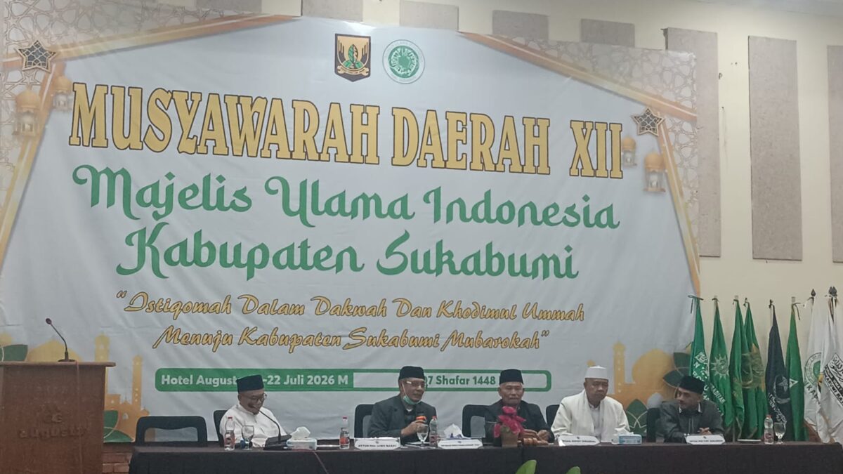 KH E Fatahillah Nadiri Kembali Pimpin MUI Kabupaten Sukabumi Periode 2026-2031