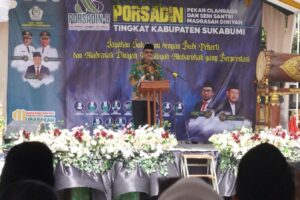 Bupati Sukabumi Buka Porsadin VIII, 890 Santri Ikuti 14 Cabang Lomba