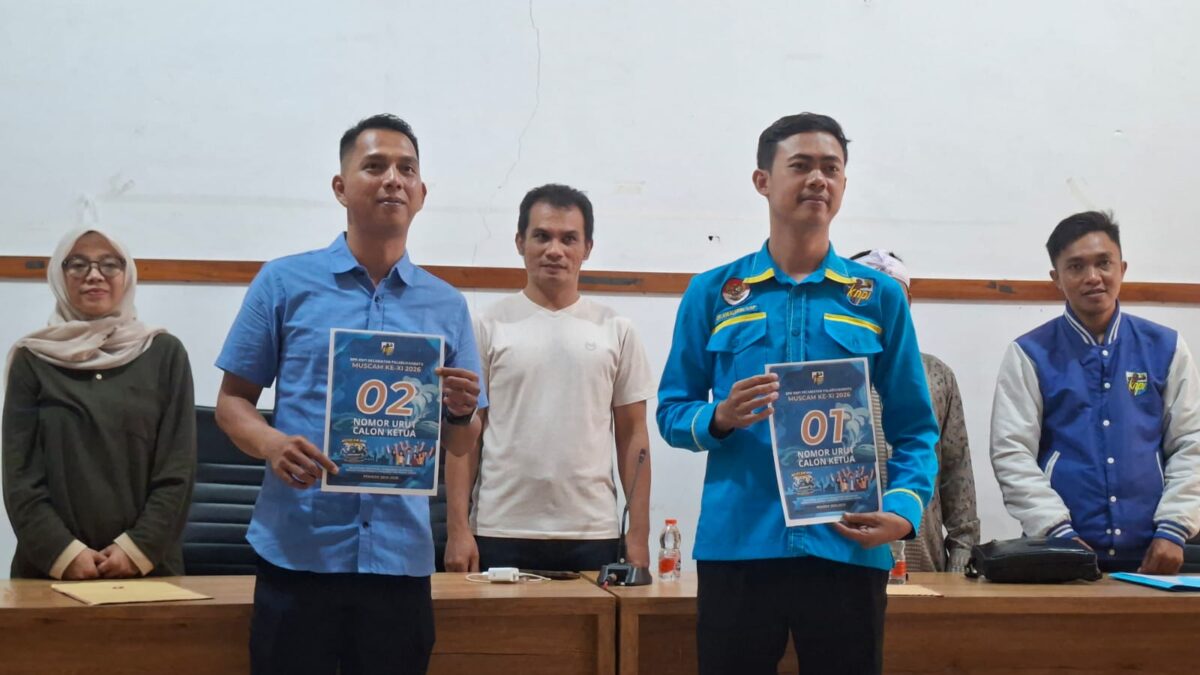 Pengundian Nomor Urut Calon Ketua KNPI Palabuhanratu Digelar, Ari Awaludin Dapat Nomor 1