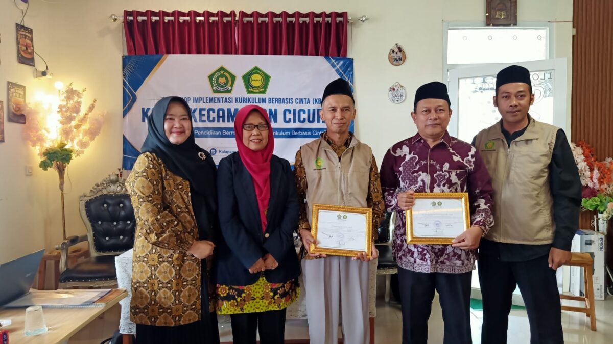KKMA Cicurug Gelar Workshop Kurikulum Berbasis Cinta, Lepas Ketua dan Wakil Ketua Demisioner