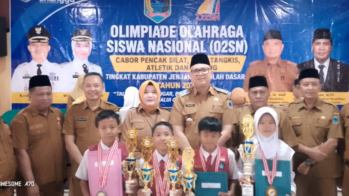 O2SN SD Tingkat Kabupaten Lahat Digelar, Disdikbud Bidik Lahirkan Atlet Berprestasi