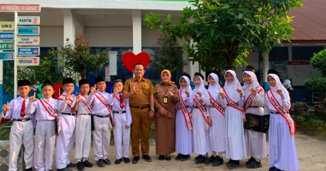 Empat Siswa SDN 10 Lahat Borong Prestasi di O2SN Tingkat Kabupaten