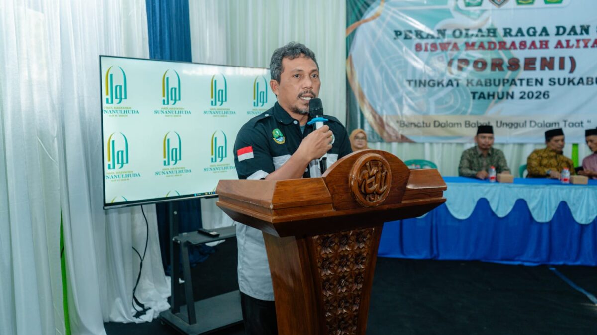 KKMA Cisaat Juara Umum Cabang Seni PORSENI MA Kabupaten Sukabumi 2026