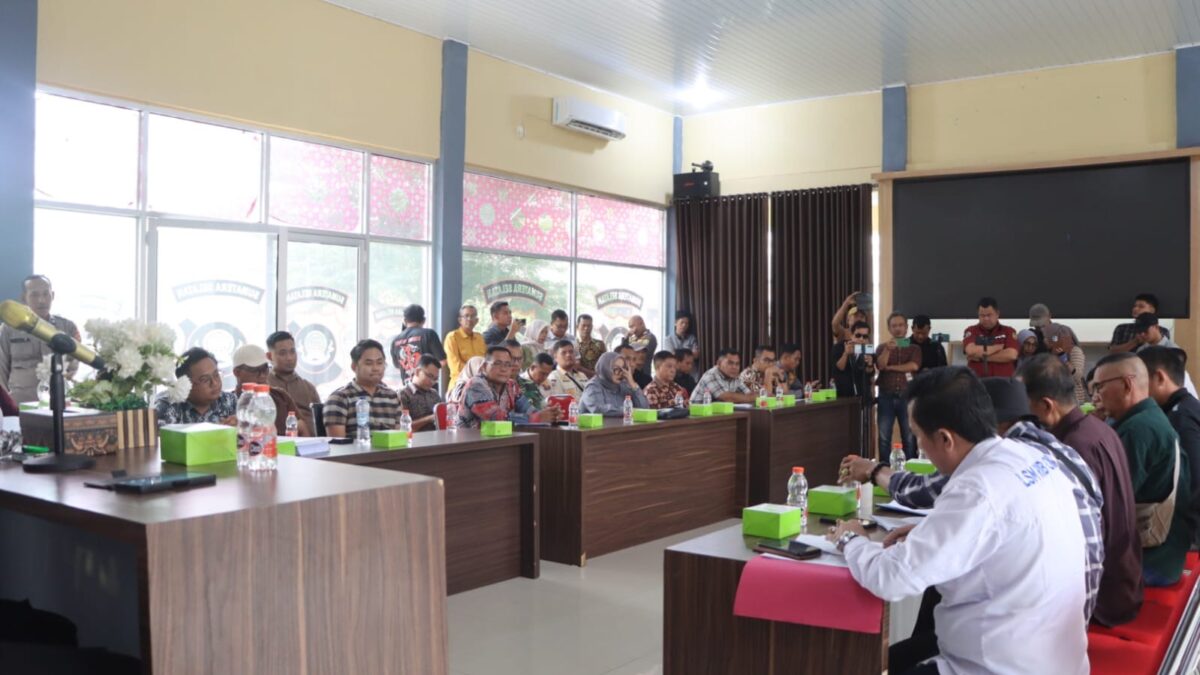 Polres OKU Fasilitasi Mediasi PT KIT dan Masyarakat Desa Kurup