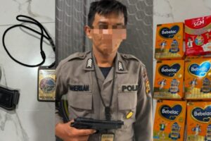 Nyamar Jadi Polisi, Pria di Palembang Diduga Curi Susu di Minimarket