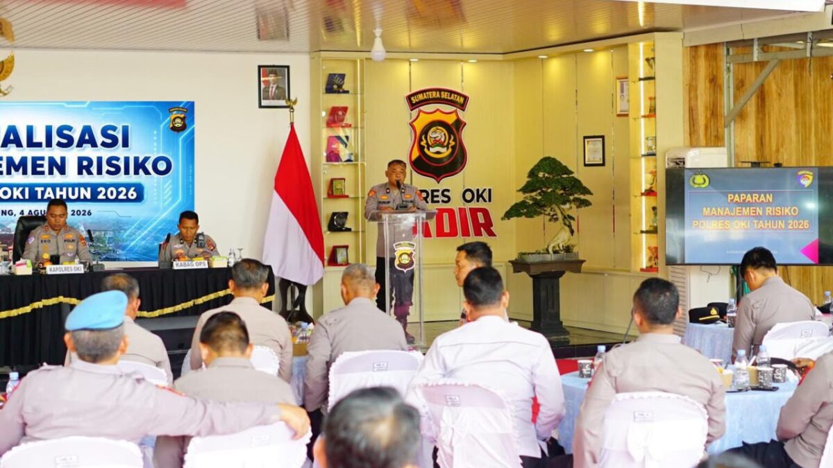 Polres OKI Perkuat Budaya Manajemen Risiko