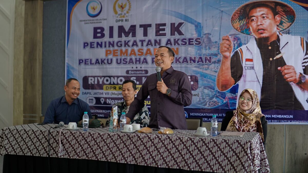 Riyono Caping Dorong Ibu-Ibu Magetan Kembangkan Olahan Ikan