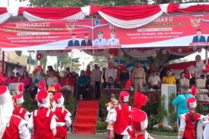 Memperingati HUT RI ke-81, Kabupaten Lahat Gelar Lomba PBB dan Drumband Tingkat Pelajar
