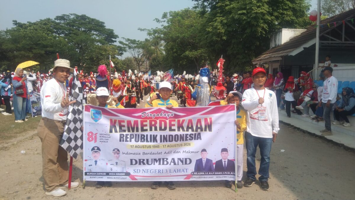 SDN 3 Lahat Tampil Gemilang di Lomba Peringatan HUT RI ke-81