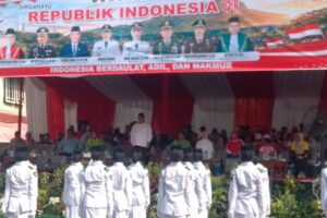 Pawai Pembangunan HUT RI ke-81 Digelar di Lahat, Tampilkan Drumband hingga Hasil Pertanian