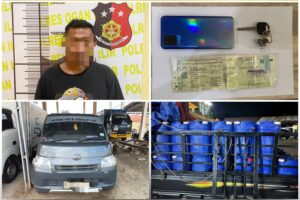 Diduga Bawa 65 Jerigen BBM Pertalite, RJ Diamankan Polisi di Ogan Ilir