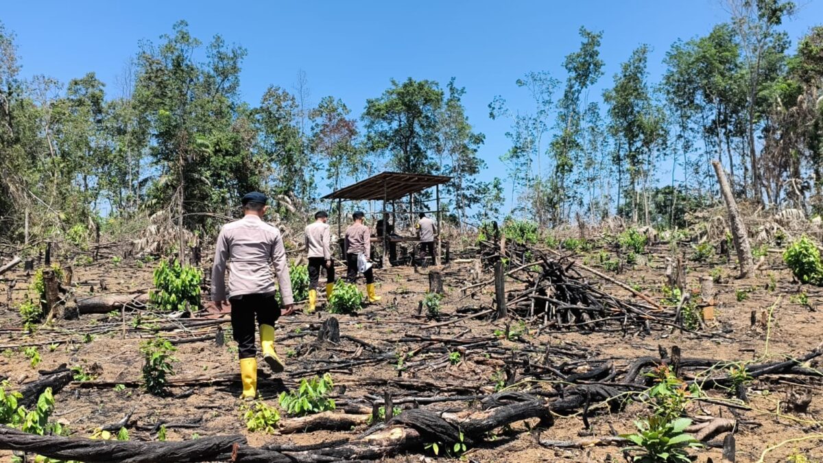 Karhutla Mengintai Muba, Polda Sumsel Sisir Lahan Rawan di Bayung Lencir dan Sungai Keruh