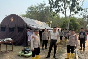 Karhutla Mengancam, Polda Sumsel Perkuat Patroli di Pedamaran Timur