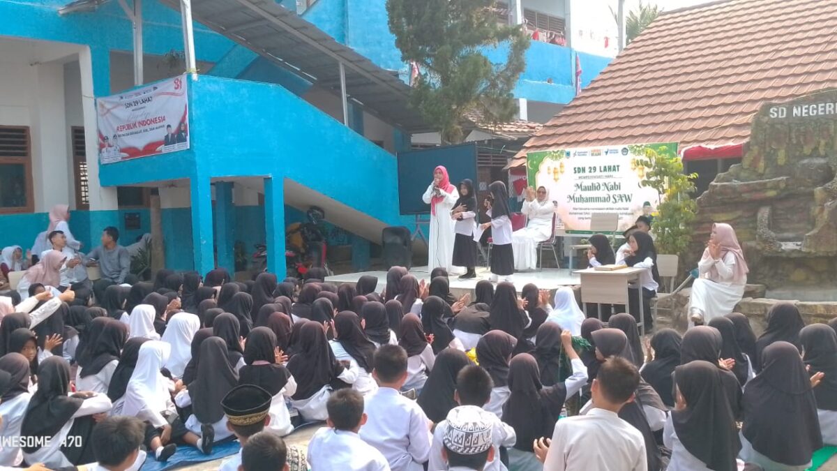 SDN 29 Lahat Peringati Maulid Nabi, Tekankan Keteladanan Akhlak