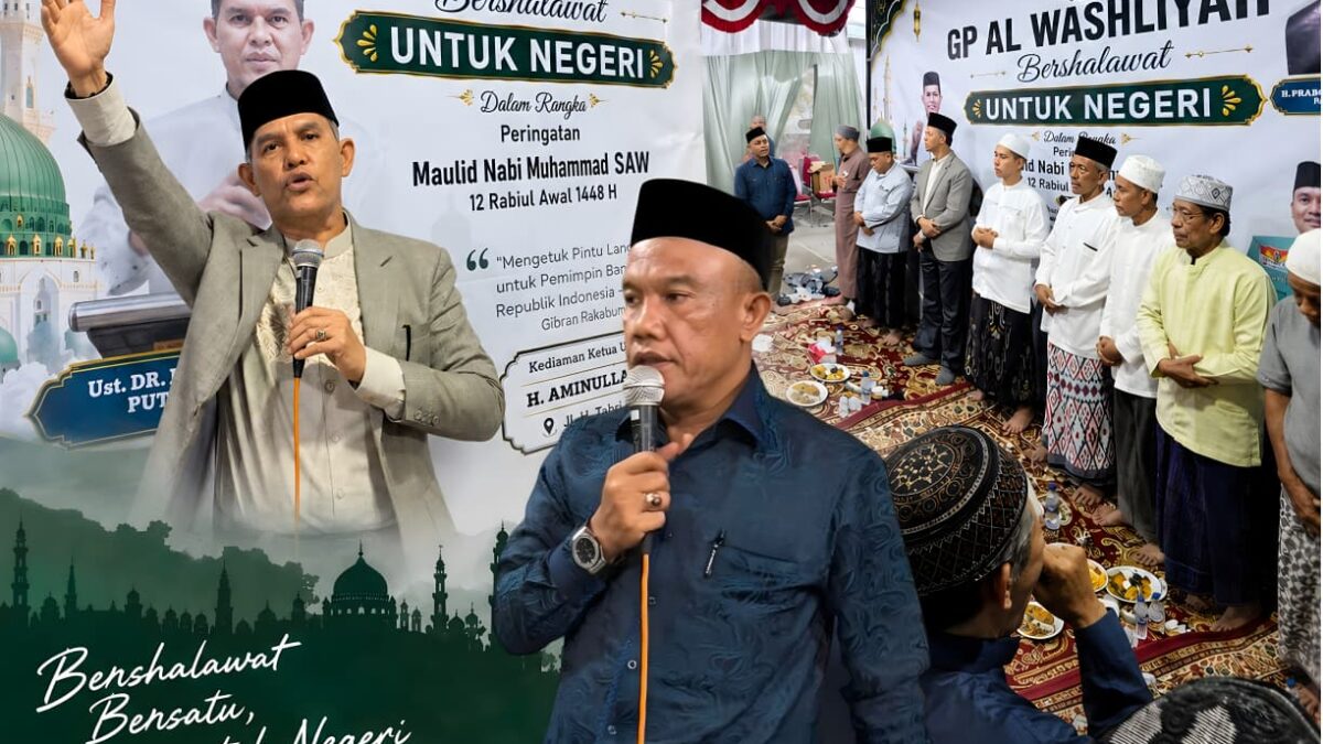 GP Al Washliyah Bershalawat untuk Negeri, Doakan Pemimpin dan Keselamatan Indonesia