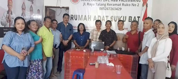 DPC Horas Bangso Batak Kota Palembang Merayakan Ulang Tahun Bendaharanya