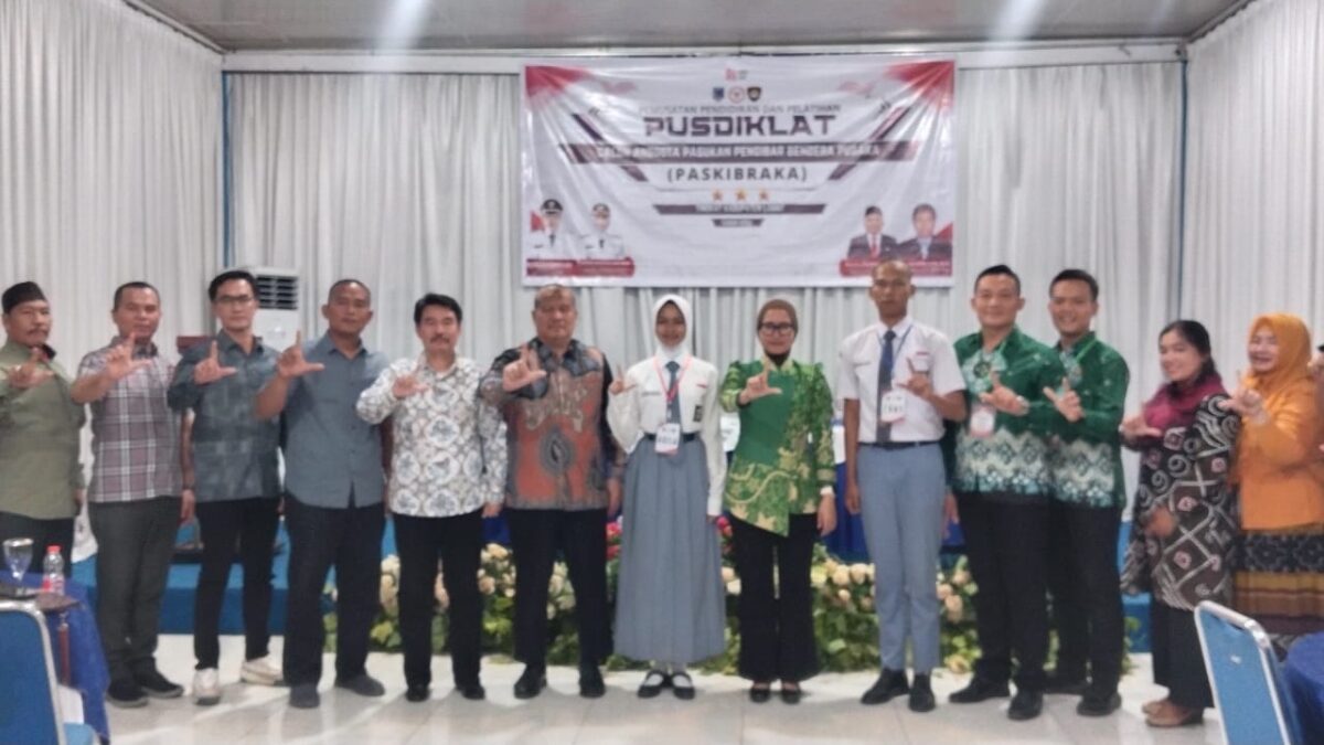 Wabup Lahat Buka Pusdiklat Paskibraka 2026, Siapkan 36 Calon Pengibar Bendera