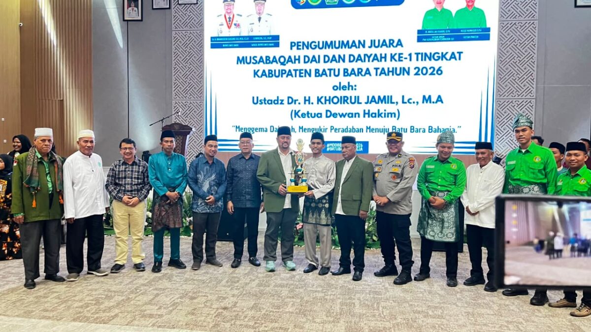 Bupati Batu Bara Tutup Musabaqah Dai/Daiyah 2026, Dorong Generasi Muda Aktif Berdakwah