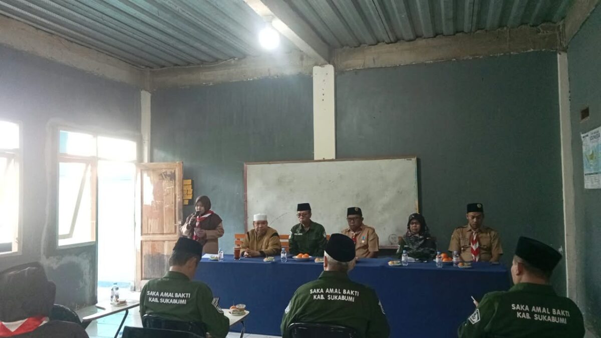 Saka Amal Bakti Dibentuk di Sukabumi, Dorong Siswa Madrasah Aktif Mengabdi