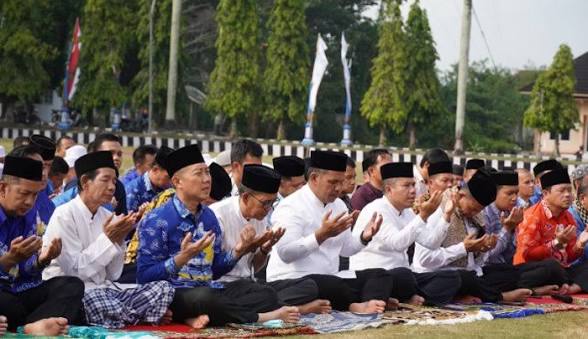 Pemkab OKI Gelar Shalat Istisqa, Mohon Hujan di Tengah Ancaman Kemarau