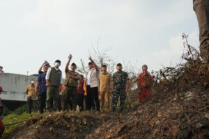 Menhut dan BNPB Tinjau Karhutla di OKI, 11 Fire Spot Terdeteksi di Sumsel