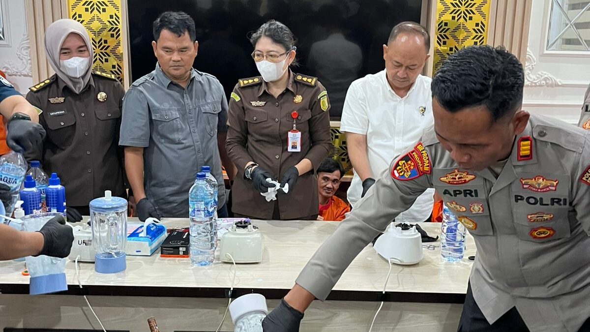 Polrestabes Palembang Musnahkan 1,5 Kg Sabu dan 28 Pil Ekstasi dari 49 Perkara