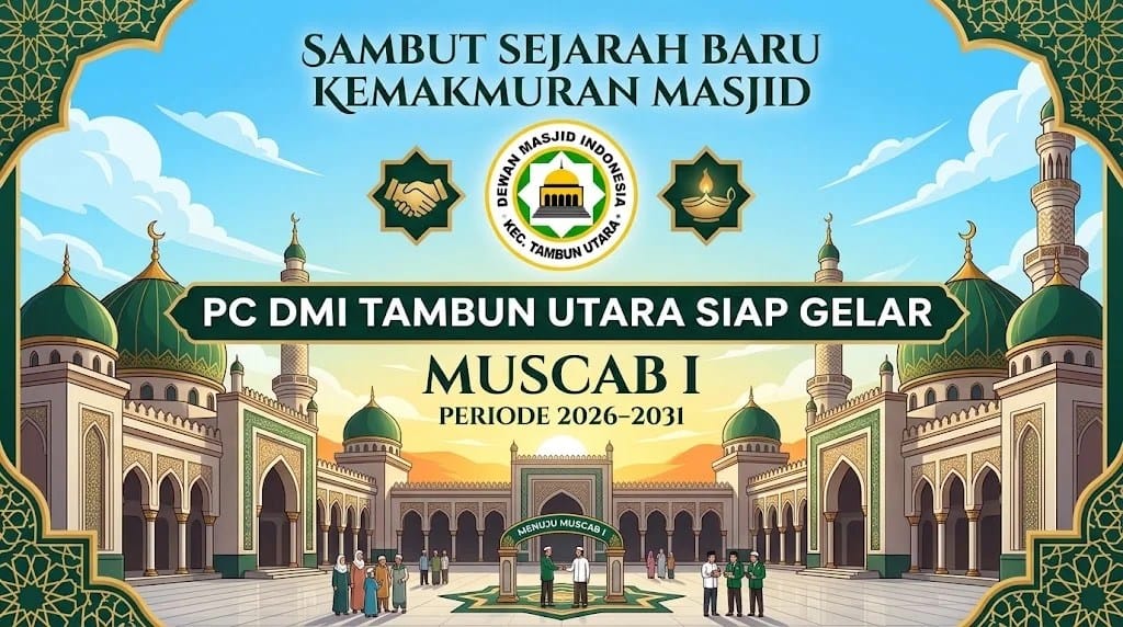 PC DMI Tambun Utara Siapkan Muscab I Periode 2026–2031
