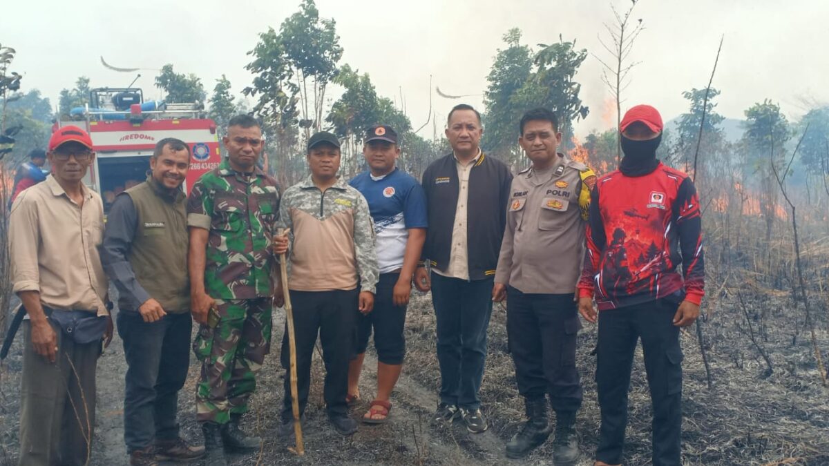 Kebakaran Lahan di Cikidang Hanguskan Sekitar 1 Hektare, Polisi Imbau Warga Waspada
