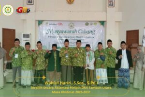 Terpilih Aklamasi, Wahlul Hariri Nahkodai DMI Tambun Utara