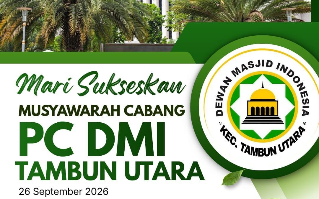 Gelar Muscab DMI Tambun Utara, Kokohkan Sinergi Ummat dan Perkuat Tata Kelola Masjid untuk Kemaslahatan Masyarakat