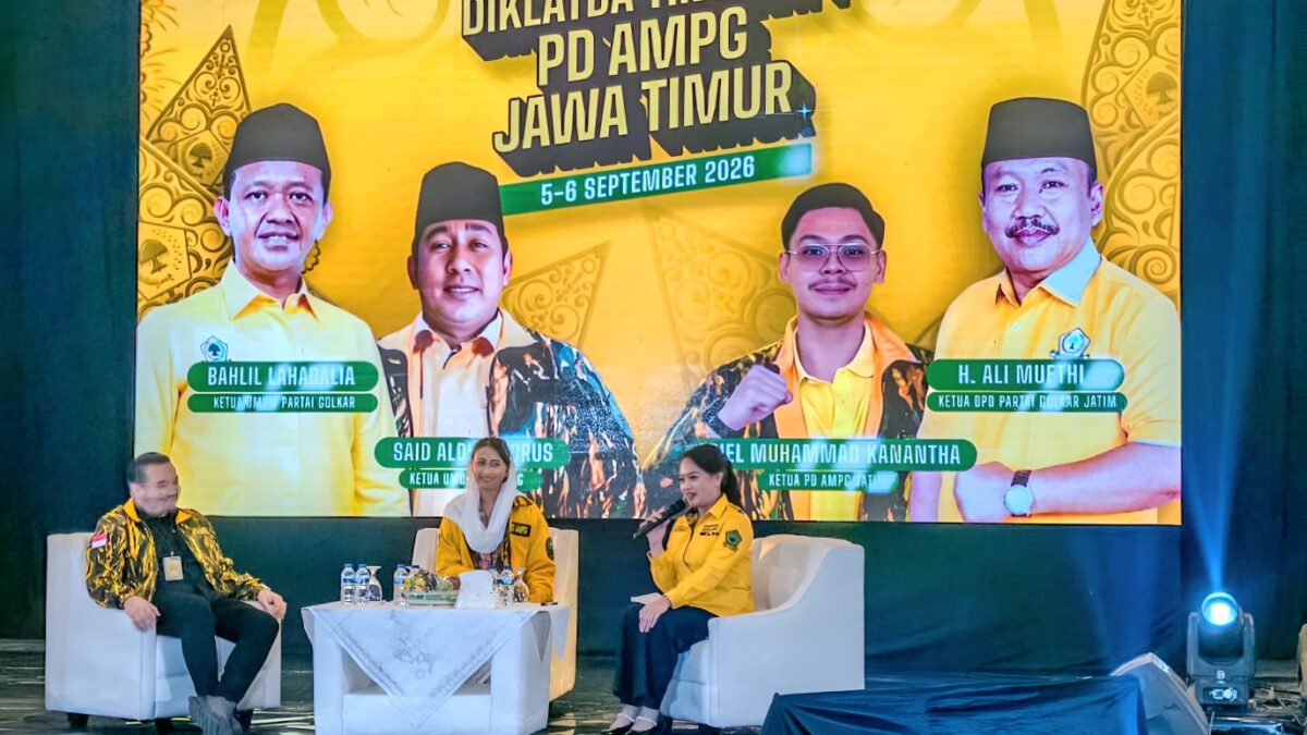 Golkar Targetkan 2 Juta Kader Muda, 113 Peserta Diklatda AMPG Jatim Dinyatakan Lulus