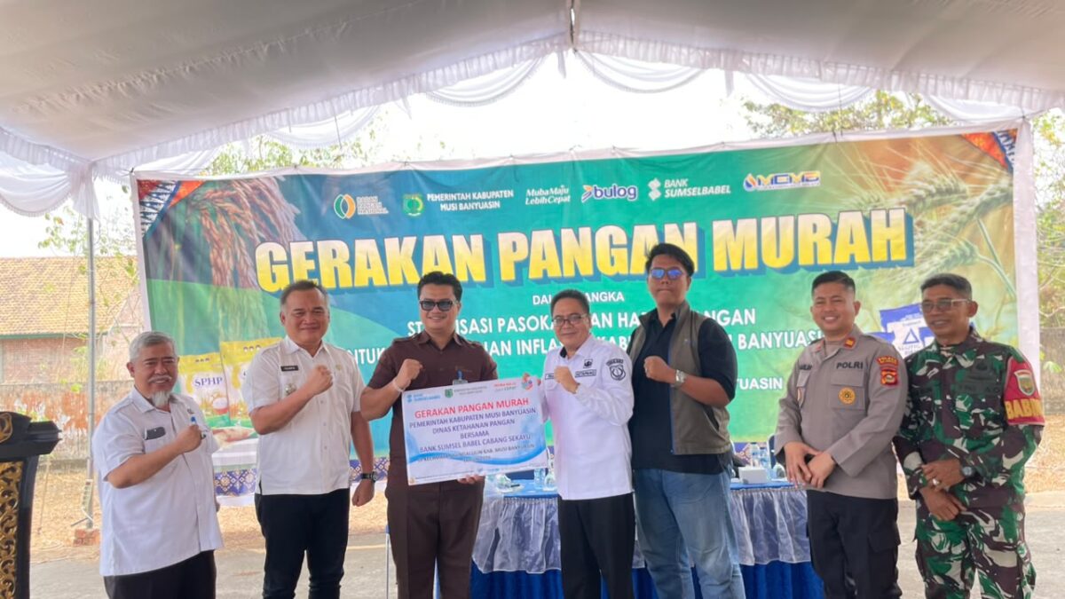Wujud Nyata BSB Sekayu, Subsidi Pangan Murah untuk Warga Sungai Lilin