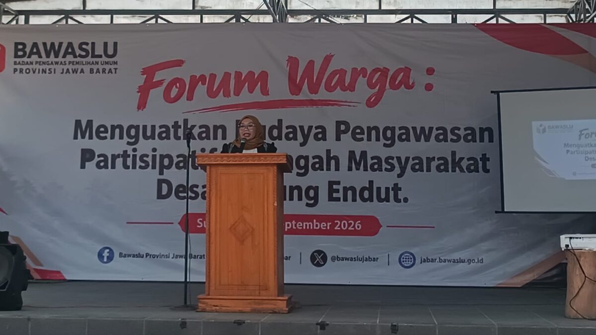Bawaslu Jabar Dorong Pengawasan Pemilu Partisipatif di Desa Gunung Endut