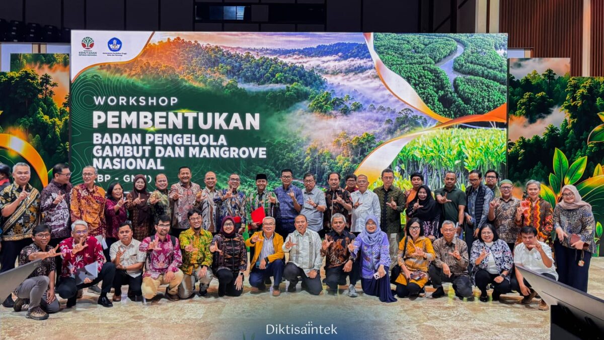 Pakar Serahkan Naskah Pembentukan Badan Pengelola Gambut dan Mangrove ke Pemerintah