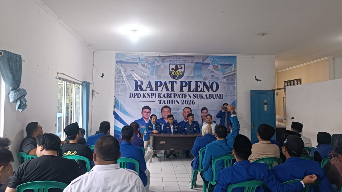 Rapat Pleno DPD KNPI Kabupaten Sukabumi Soroti Evaluasi Kepengurusan