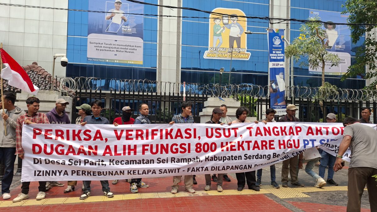 GARANSI dan AMPPUH Desak KPK Usut Dugaan Alih Fungsi 800 Hektare HGU PT Sido Jadi